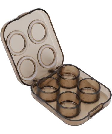 Contact Lenses Container Protective Transparent Contact Lens Case Tweezer Clip Kit Portable for Office for Travel for Women (Brown) - Buy Online on GoSupps.com