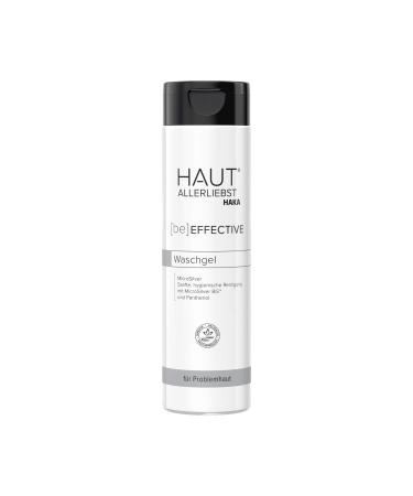 HAUTALLERLIEBST MicroSilver cleansing gel prevents acne for skin & hair strong against body odor 250ml