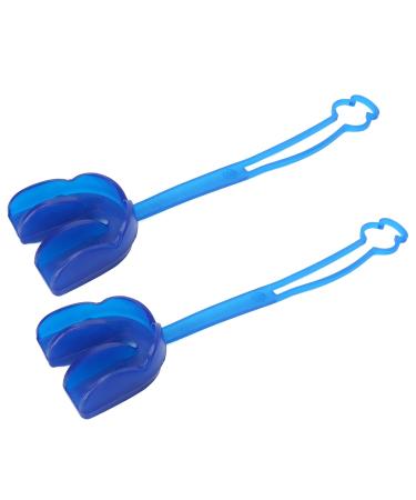 2 Pack Shock Braces Mouth Guard Rubber Lanyard Design Football Mouth Guard Sports Mouth Guard For All Contact Sports