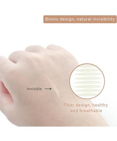 PULABO Double Eyelid Sticker Breathable 72 Pairs Adhesive Eyelid Tape Eyelid Tape Natural for People with Inner Double Eyelids Single-Fold Eyelid1303 Transparent Durable - Buy Online on GoSupps.com