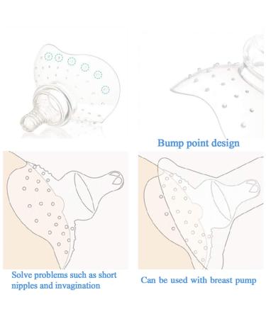 Buy Nursing Shields - Nipple Shield Protection for Sore Nipples | 5-Pack for Comfortable Breastfeeding - Buy Online on GoSupps.com