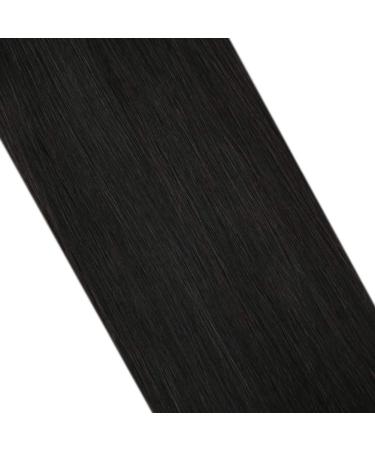 Moresoo Black Real Hair Extensions - 50g U-Tip Keratin Fusion Extensions (1g Bundles 55cm #1B Remy) for Natural Look - Buy Online on GoSupps.com