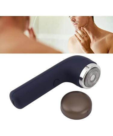 Mini Electric Beard Trimmer Wet Dry Dual Use Electric Mini Facial Hair Remover Automatic Grinding Blade Portable for Car Travel (Blue) - Buy Online on GoSupps.com