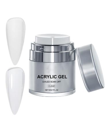 Genikeer Poly Gel for Nail Extensions | 30g Nail Builder Gel - Manicure Builder Hardener for Shaping and Sculpting for Women Girls and Beginners