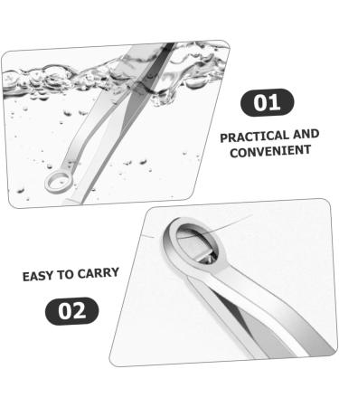 NOLITOY Nose Hair Trimmer for Men | Reusable Grooming Tool & Tweezers | Steel Clipper Set for Precise Hair Removal - Buy Online on GoSupps.com