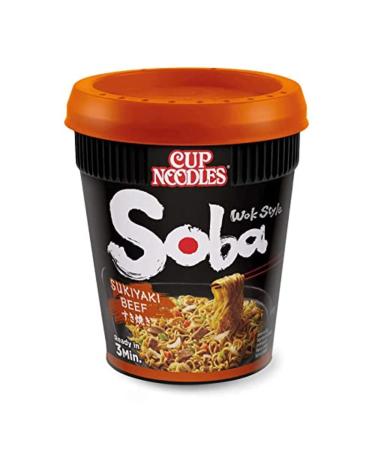 NISSIN Nissin Sukiyaki Beef Noodles with Yakisoba Sauce 90 g Cup