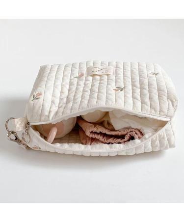 Greatideal Portable Stroller Organizer & Diaper Bag - White | Multi-Pocket Design for Travel - Buy Online on GoSupps.com