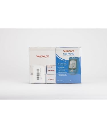 Sinocare Uric Acid & Blood Sugar Measuring Device Set | 50 Test Strips Each | Safe & Accurate | International Shipping - Buy Online on GoSupps.com