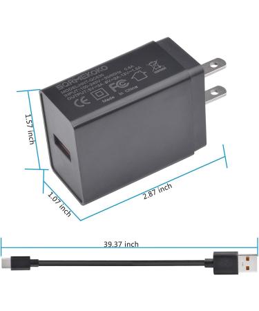 Sqrmekoko Quick Charger for MANSCAPED Lawn Mower 4.0 - Power Cable Adapter for Electric Groin Hair Trimmer | Fast Shipping Worldwide - Buy Online on GoSupps.com