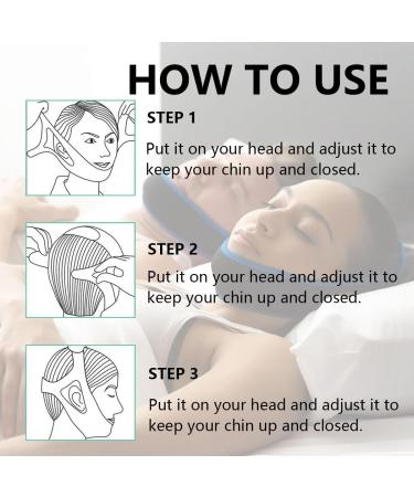 Anti Snoring Chin Strap - Adjustable CPAP Sleep Aid for Men & Women | Stop Snoring Jaw Strap (Pink - Buy Online on GoSupps.com
