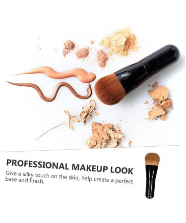 DRESSOOS Powder Foundation Brush 1Pc Foundation Brush buffing brush loose powder brush Silkier makeup brush Soft makeup brush fluffy makeup foundation makeup Face Eyeshadow cosmetic - Buy Online on GoSupps.com