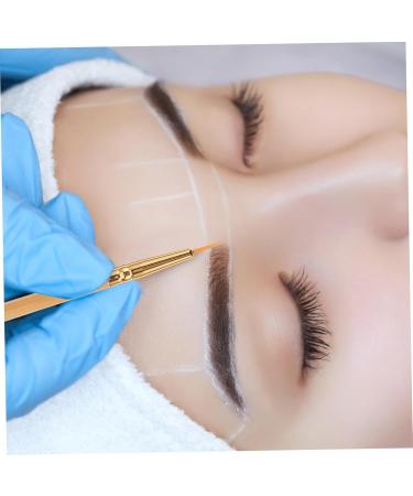 WOONEKY 1pcs Straight Bent Angled Brush Eyeliner Pencil Brush Double Ended Eyeliner Brush - Buy Online on GoSupps.com