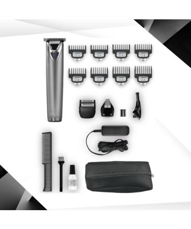 Wahl Canada Lithium-Ion Stainless Steel Multigroomer All in one grooming kit Use the T Blade trimmer head for beard & touch up trims dual shaver trim hard reach ear nose areas - Model 3114 Hair Trimming Kit - Buy Online on GoSupps.com