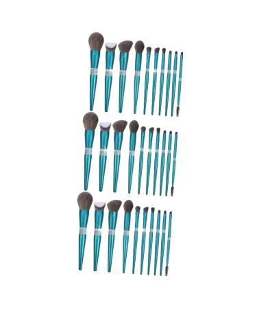 POPETPOP 3 Sets Diamond Makeup Brush Women Makeup Supplies Applicator Makeup Brush for Women Cosmetic Eye Portable Brush With Diamond Miss Beauty Tools Artificial Fiber