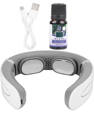 Wireless Neck Massage Device with Heat | Relieve Neck Pain & Relaxation | 6 Modes 9 Corridors Intelligent Electrical Pulse Massager - Buy Online on GoSupps.com