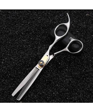 Professional 6 Inch Gold Gem Hair Cutting Scissors Set - Thinning & Barber Shears for Hairdressers | International Shipping Available - Buy Online on GoSupps.com