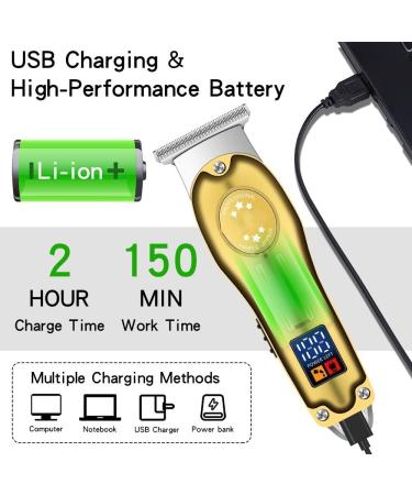 Professional Hair Clippers for Men - Full Metal Electric Beard & Hair Clipper | International Shipping Available - Buy Online on GoSupps.com