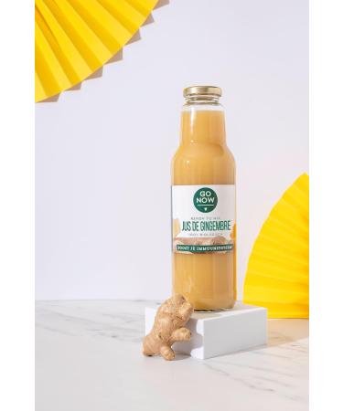 Now Organic Pure Ginger Juice 750ml 100 Ginger Juice Ginger tea Ginger shot Sugar Free Ginger Juice Ginger concentrate Organic Go Now - Buy Online on GoSupps.com