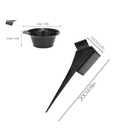 Jagkul Hair Dye Brush & Mixing Bowl Set - Professional 4-Piece Salon Tint Comb & Angled Brush for Perfect Hair Color - International Shipping - Buy Online on GoSupps.com