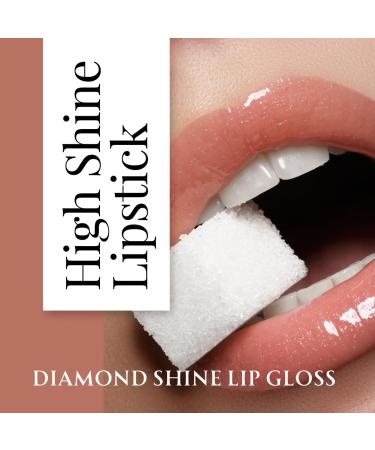 Superstar Nude Diamond Shine Lip Gloss - High Pigment Non-Sticky Long-lasting Liquid Lipstick for Professional Makeup - 1 Count - Buy Online on GoSupps.com