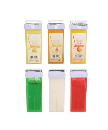 6x Roll-On Duck Wax for Hair Removal - Easy Use 100g Effective for Arms Legs & Sensitive Areas - International Shipping Available - Buy Online on GoSupps.com