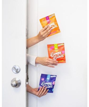 Gummy Gainz Protein Candy Gummies | High Protein Candy | 11g Protein per Serving | Fat Free Naturally Flavoured No Artificial Sweeteners Gluten Free Soy Free | Box of 6 Bags (Assorted) Assorted Box of 6 - Buy Online on GoSupps.com