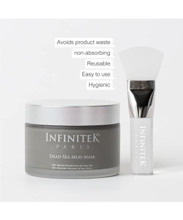 Infinitek Paris Silicone Face Mask Brush - Facial & Sleeping Mask, Mud & Makeup Applicator - Buy Online on GoSupps.com