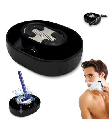 Razor Rinser Cleaner Cleans Blade No Electricity Required Shaver Rinse Stand Goodbye to Clogged Razor and Dirty Sinks for Men