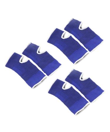 FRCOLOR 3 Pairs Sports Foot Support Neoprene Sleeve Soccer Guards Sleeve Knitted Socks Basketball Polyamide and Latex Fibers Sole of Foot Adhesive Tape