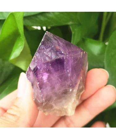 Raw Natural Rough Amethyst Crystal Quartz Stone 1-5pcs Suitable for Home Raw Stones and Minerals dingchi Full of Texture (Size : 240-280g) - Buy Online on GoSupps.com