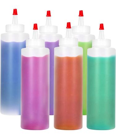 Echwave 12PC Squeeze Squirt Condiment Bottles for Sauces - 16 Ounces - Perfect Containers for Ketchup Barbecue Sauces Syrup - Buy Online on GoSupps.com