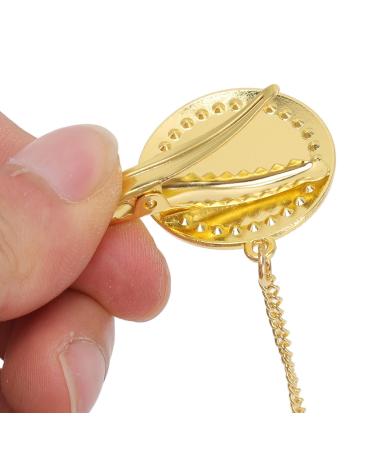 Luxury Golden Rhinestone Pacifier for Newborns | Bling Baby Pacifier (6-18 Months) - Buy Online on GoSupps.com