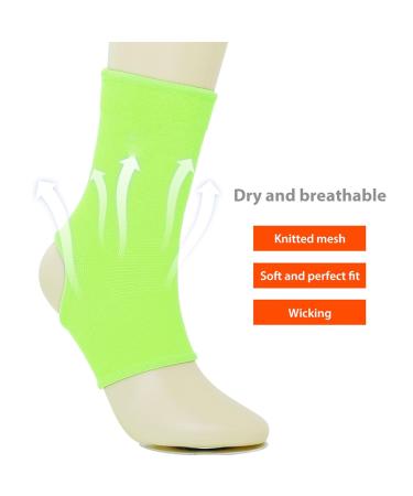 Alomejor Comfortable Ankle Brace Socks for Boxing - Breathable & Supportive (M Green - Buy Online on GoSupps.com