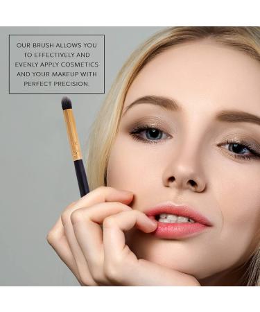 Professional Pro Precision Luxurious Blender Brush 25E - Premium Black Makeup Brushes for Flawless Application - Buy Online on GoSupps.com
