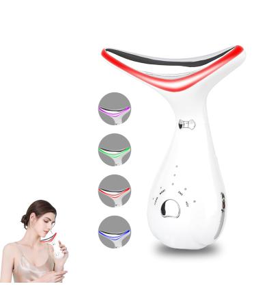 Facial-Massager 4 Color Face Device(4 Modes White)