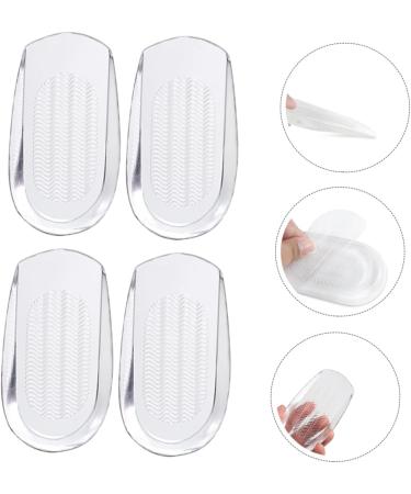 GLEAVI Heel Pad Inserts - 8 Pairs Cushion Support for Men & Women | Gel Heel Cups Grips & Plantar Insoles for Sneakers & Comfort - Buy Online on GoSupps.com