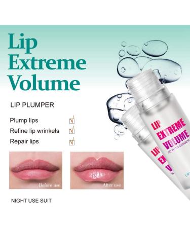 Lip Plumper Essential Oil Full Lip Enhancer Moisturize Lips Light Lip Wrinkles Moisturize Lip Oil(For Day + Night Use) - Buy Online on GoSupps.com