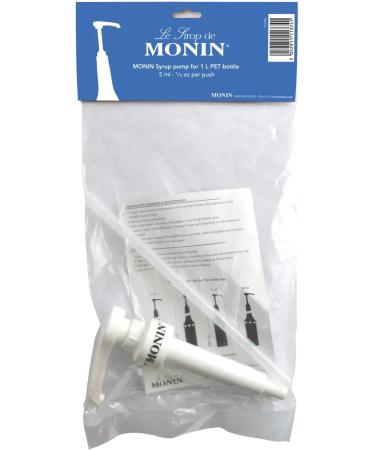 Monin 5ml Pump For 1l Bottles - 1 Litre Monin Syrup Pump - Buy Online on GoSupps.com