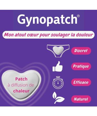 GYNOPATCH - Relieve Painful Periods Naturally | 3 Patches for Menstrual Pain Relief - Buy Online on GoSupps.com