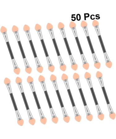 Housoutil 50pcs Eyeshadow Makeup Brush Makeup Applicator Eye Shadow Brush Miss Makeup Stick Double Sided - Buy Online on GoSupps.com