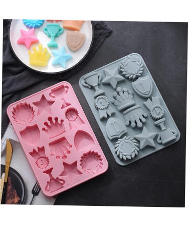 2pcs Silicone Mold Holiday Cake Dessert Mold Silicone Fondant Resin Moulds Silicone Soup Making Mold Holiday Baking Mold Silicone Mint Molds Jelly Mold Trophy Silica Gel Fudge - Buy Online on GoSupps.com