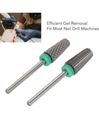 Nail Drill Bits Tungsten Steel Cuticle Removal Nail Grinding Bits Electric Nail Polishing Accessory Manicure Grinding Head for Salon - Buy Online on GoSupps.com