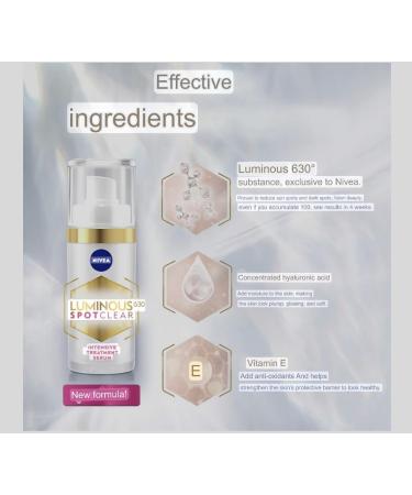 NIVEA Luminus 630 Anti-Spot Day Moisturizer SPF 50 - Lighten Dark Spots & Prevent Reappearance 40ml | Fast Worldwide Shipping - Buy Online on GoSupps.com