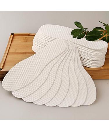 10 Pairs White Disposable Breathable Slim Barefoot Insoles - Non-Sticky Sweat Treatment for Women s Shoes | Comfort for Walking Jogging & Running - Buy Online on GoSupps.com
