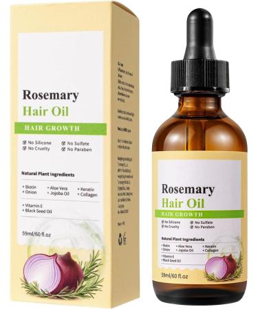  Generisch Moisturizing hair oil - 59 ml - For frizzy hair - Fortifying treatment for damaged scalp - Curly and brittle hair - For men and women - Buy Online on GoSupps.com