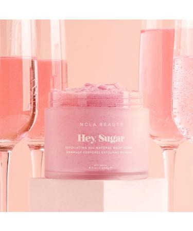 NCLA Hey Sugar Body Scrub - Vegan & Cruelty-Free Pink Champagne | Clean Skincare for All Skin Types - Shop Internationally - Buy Online on GoSupps.com