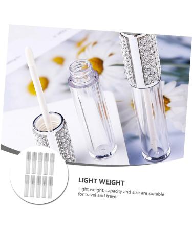Lot De 10 Tubes De Gloss L vres Vides 5 Ml Rond Rechargeables Compactes Pour Maquillage Diy Cosm tiques Portables - Buy Online on GoSupps.com