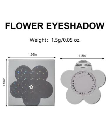 Erinde Single Black Eyeshadow Palette | Nude Tones Matt Waterproof Powder | High Pigment Long-Lasting Eye Makeup - Buy Online on GoSupps.com