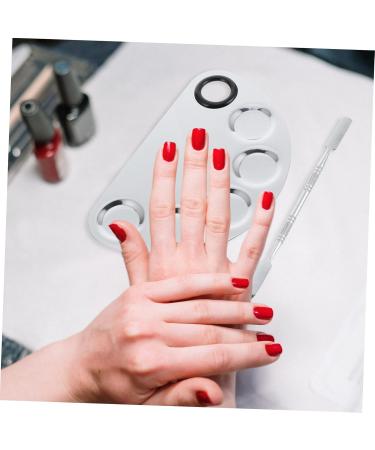 VALICLUD 2 Ensembles Palette de M lange Acier Inoxydable Spatule de Kits pour Nail Art Outil Pratique pour M langer Fond Paupi res - Buy Online on GoSupps.com