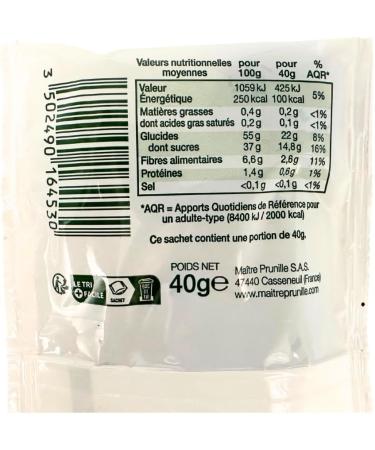 Agen Soft Pitted Prunes 40g x 10 Sachets - Buy Online on GoSupps.com